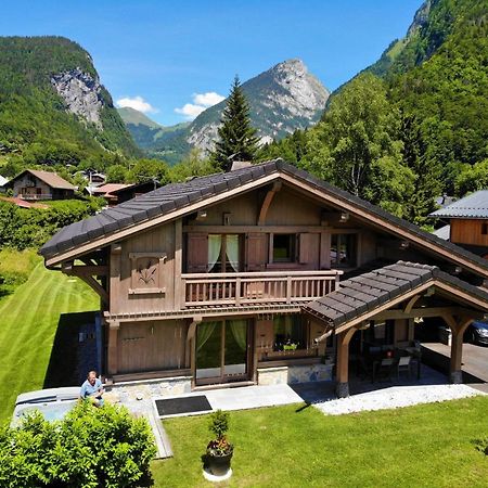 Chalet Luxe Les Melezes Samoens Exterior photo